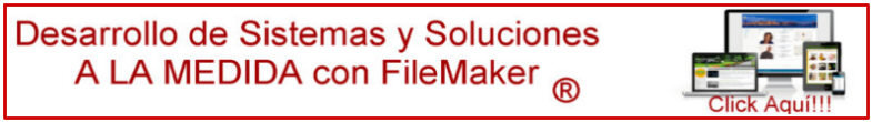 Desarrollo de Sistemas a la Medida con FileMaker